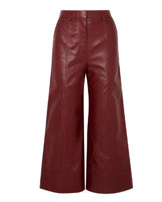 DODO BAR OR Magen leather wide-leg pants