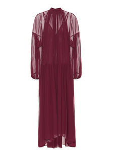 STELLA MCCARTNEY Pleated silk dress