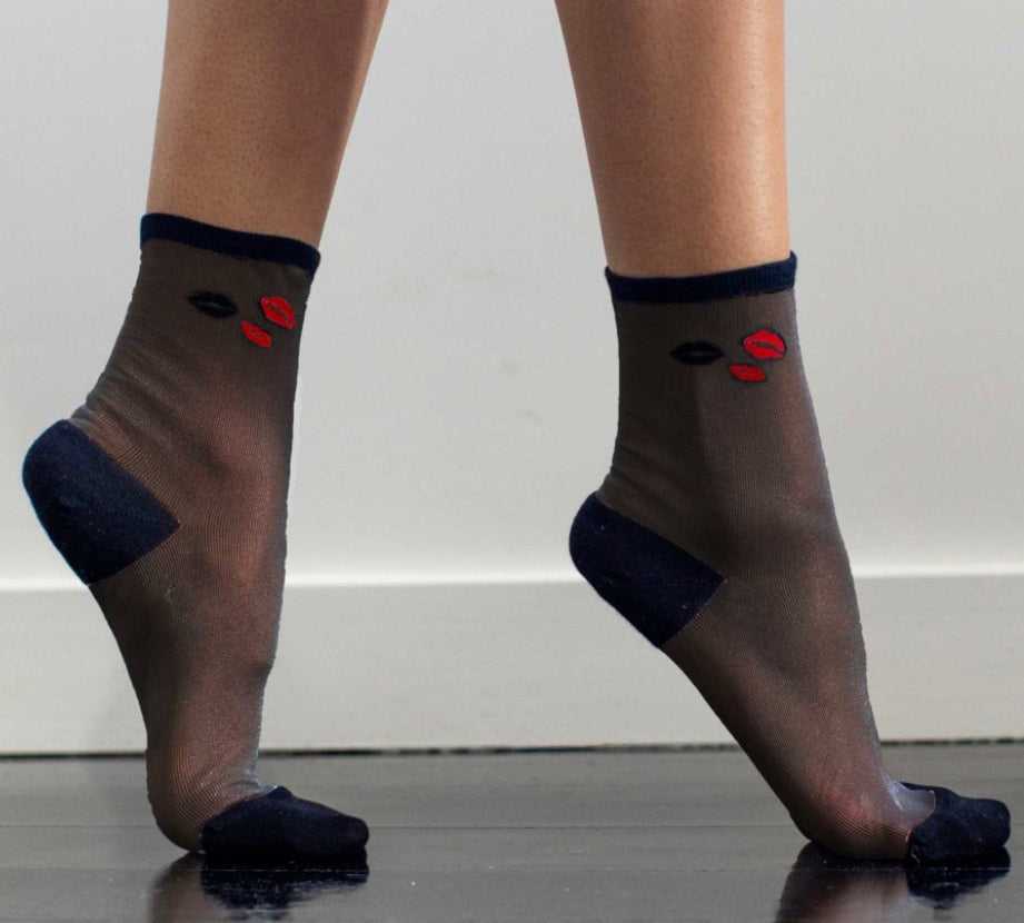 Elizabeth Reid Kiss Sock