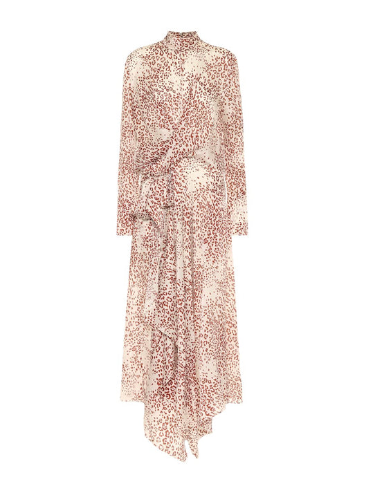PETAR PETROV Abia leopard-print silk midi dress