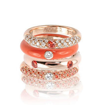 Adolfo Courrier POP Ring Hermes pavé