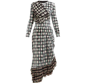 PREEN BY THORNTON BREGAZZI Sequinned Midi Dress