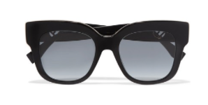 FENDI Oversized square-frame acetate sunglasses