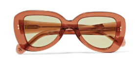 ZIMMERMANN Juno D-frame acetate sunglasses