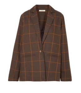 MATIN Prince of Wales checked cotton blazer