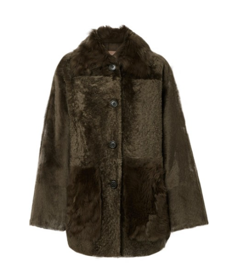 YVES SALOMON Shearling coa