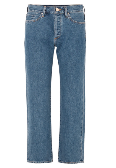 GOLDSIGN The Relaxed mid-rise straight-leg jeans