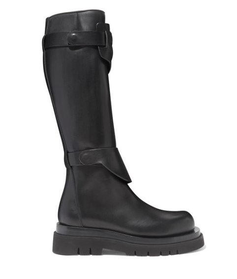 BOTTEGA VENETA Leather knee boot