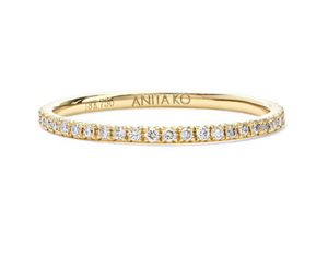 ANITA KO 18-karat gold diamond ring