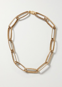 Claude gold-tone necklace