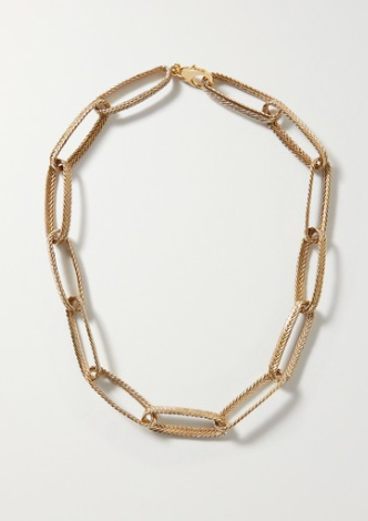 Claude gold-tone necklace