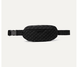 STELLA MCCARTNEY + NET SUSTAIN Falabella Go faux leather-trimmed printed shell belt bag