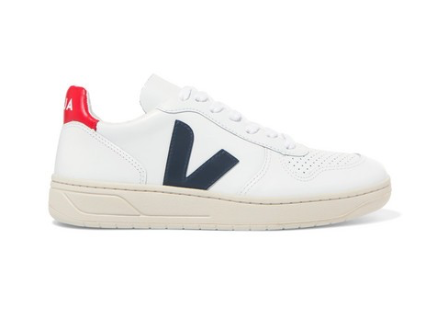 VEJA + NET SUSTAIN V-10 leather sneaker