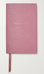 SMYTHSON Yummy Mummy textured-leather notebook