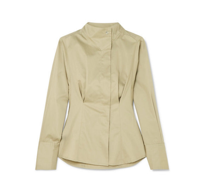 Isabel Marant Étoile - Omeo Cotton-poplin Blouse - Beige