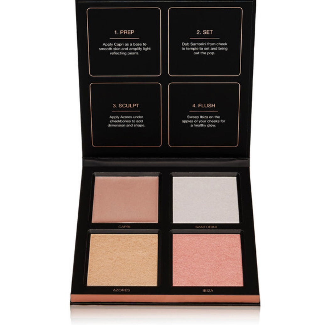 Huda Beauty - 3d Highlighter Palette - Sands – Uberchique