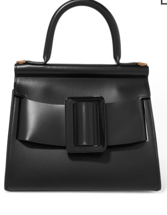 Boyy KARL 24 SMALL BUCKLED LEATHER TOTE
