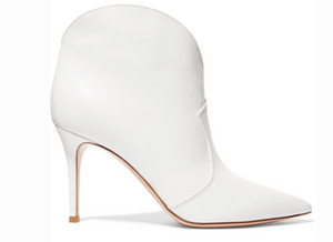 Gianvito Rossi MABLE 85 LEATHER ANKLE BOOTS