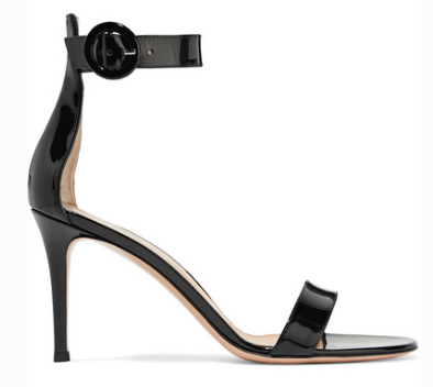 Gianvito Rossi Portofino 85 patent-leather sandals