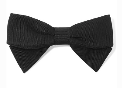 EMILIA WICKSTEAD GROSGRAIN BOW HAIRCLIP