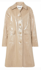 STAND DEBBIE OVERSIZED COATED LINEN AND COTTON