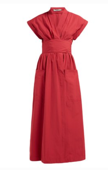 THREE GRACES LONDON Clarissa cotton midi dress – Uberchique