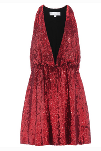 CAROLINE CONSTAS CAROLINE CONSTAS MINA SEQUINED MINIDRESS