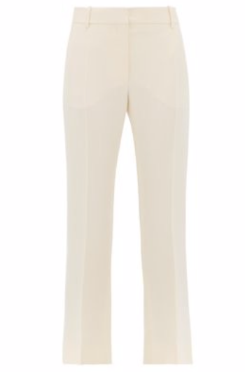 VALENTINO  Tailored slim-fit wool-blend trousers