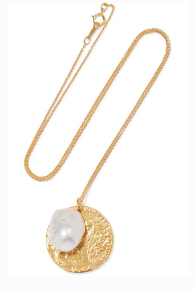 ALIGHIERI The Remedy Chapter ii gold-plated pearl necklace