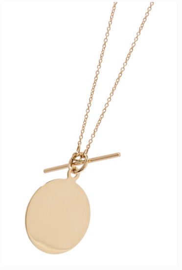 LOREN STEWART 14-karat gold necklace